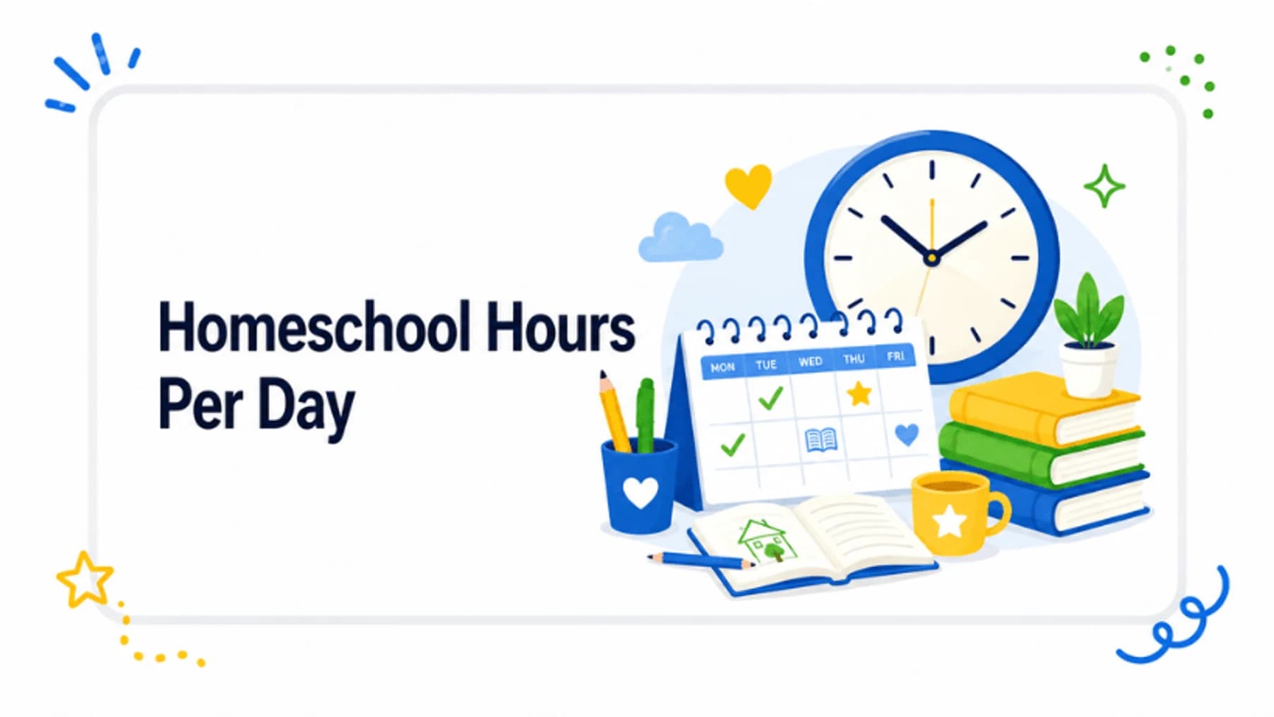 How Many Hours a Day Should Homeschool Take?