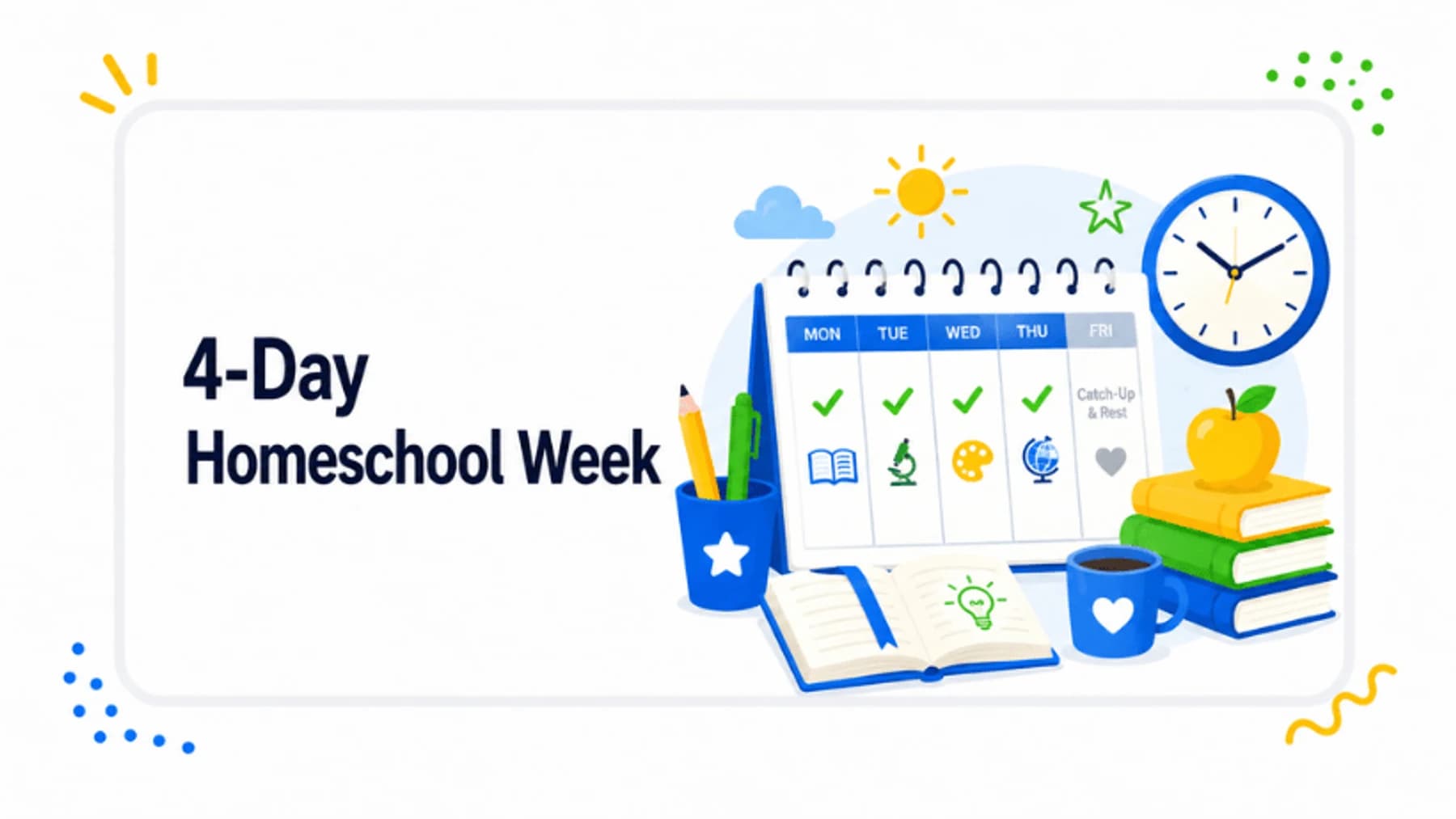Is a 4-Day Homeschool Week Enough?