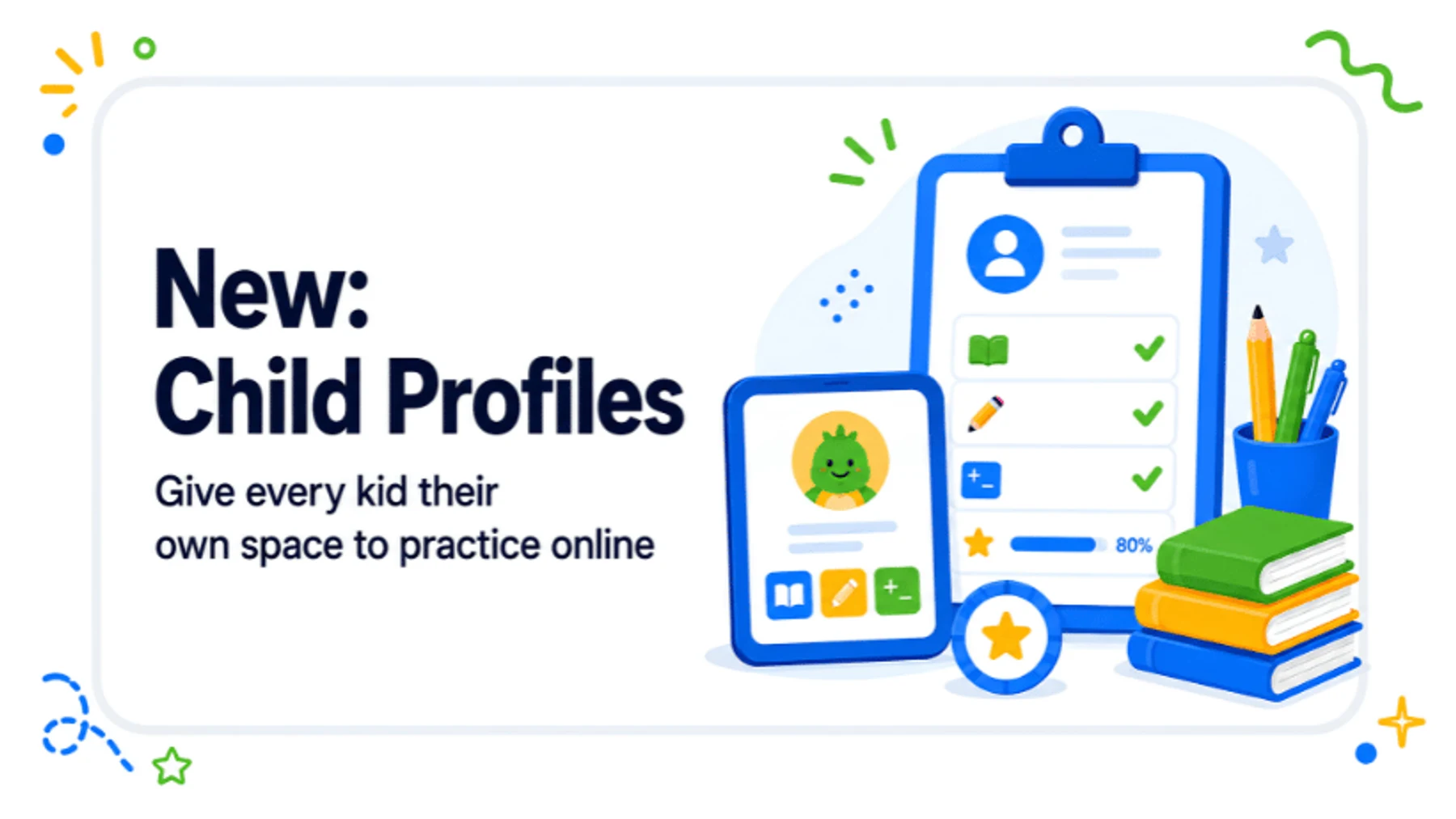 Give Every Kid Their Own Space to Practice Online
