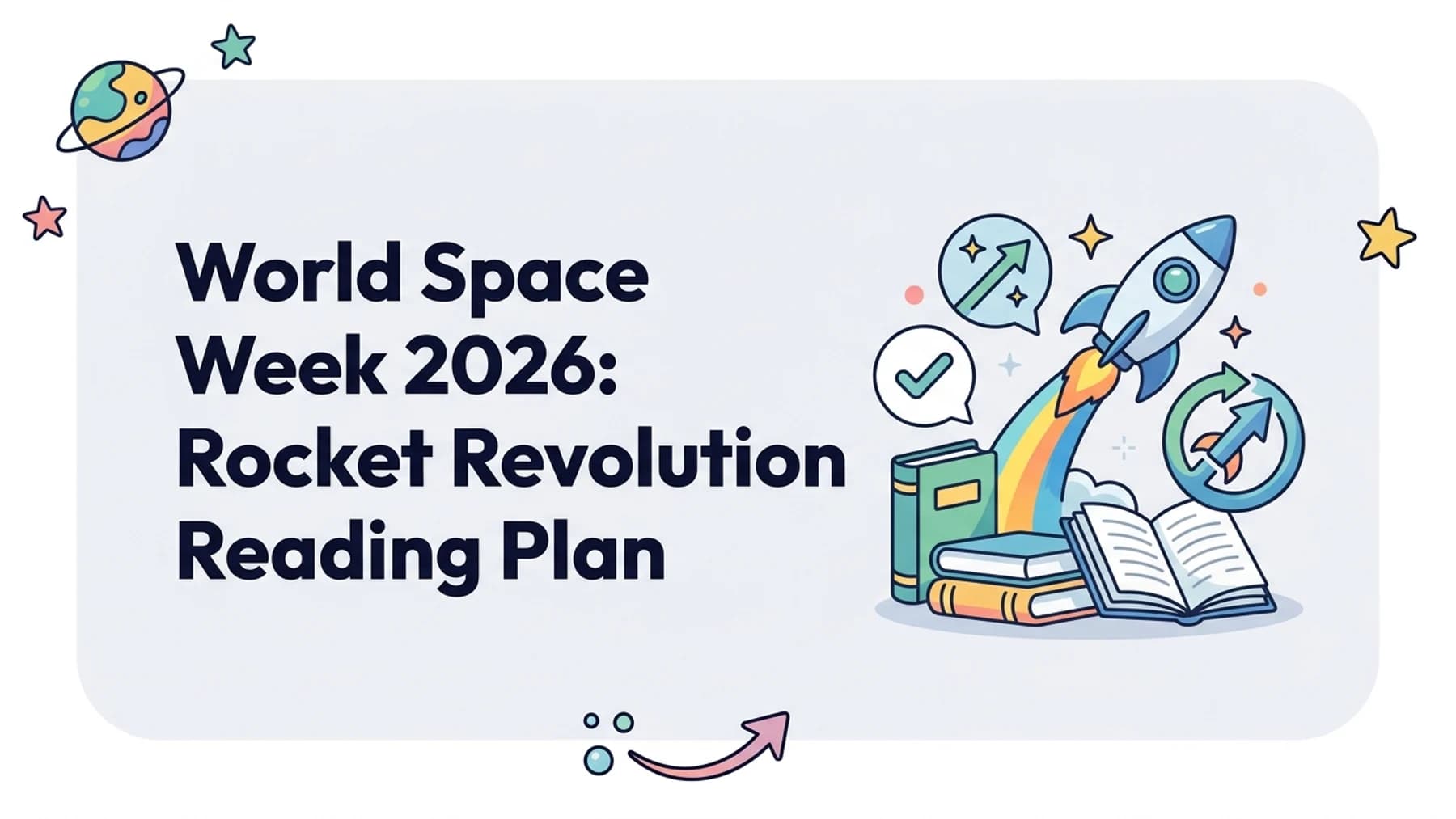 World Space Week 2026 Activities: A Rocket Revolution Reading Plan for Grades 3–8