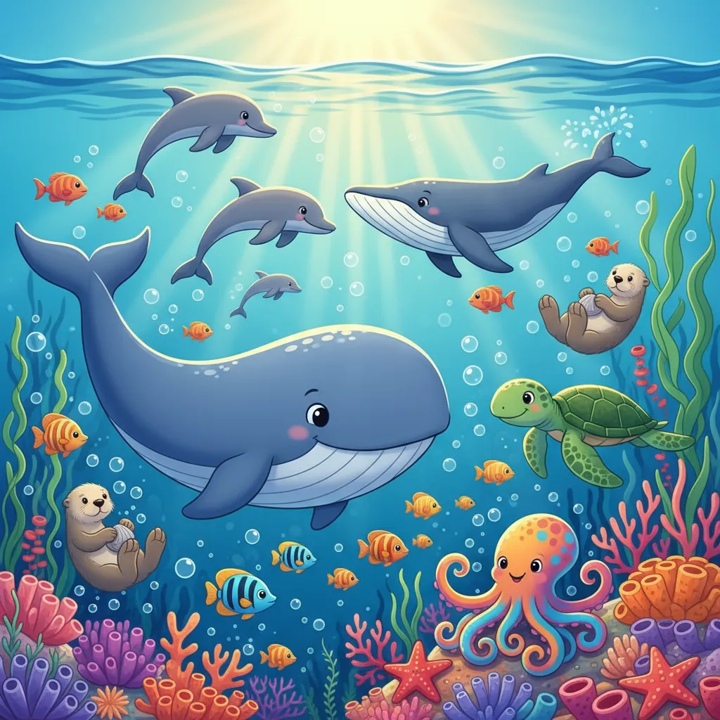 Tema: Animales marinos