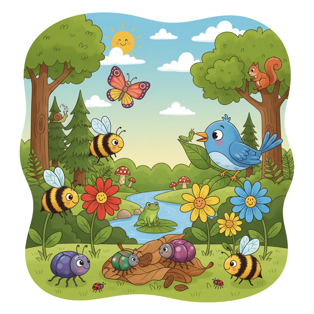 Tema: Bichos e insectos
